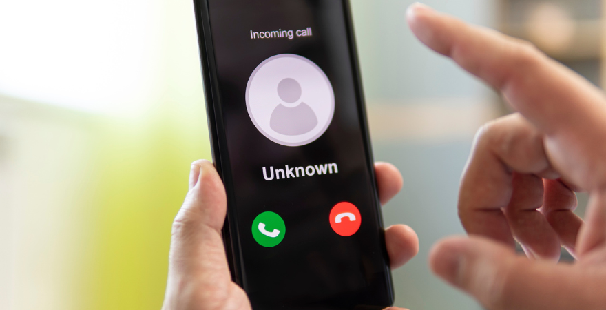 Incoming Call from an Unknown Caller
